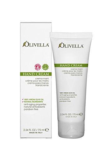 OLIVELLA Hand Cream, Olive, 2.54 Fluid Ounce
