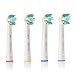 Corewill Toothbrush Replacement Heads Floss Action for Oral-B Electric Toothbrush Handles (8count)