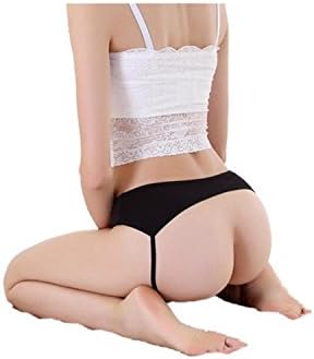 Sexy Lingerie Women Sexy Lace Open Butt Backless Panties Thongs Lingerie Underwear,FreeSize,Black