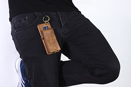 image for SPAYSI, Samsung Galaxy S8 Wallet Case Slim, Galaxy S8 Card Holder Case