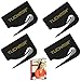8 Pk Letter Opener Envelope Slitter - Mail Opener for Women, Men, Office, Home & Business Travelers - Openers with Safety Concealed Razor Blade and Guiding Tip for Perfect Cut - 8 Pieces (Colored)