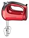 Brentwood HM-46 Electric Hand Mixer,Lightweight 5-Speed,Red