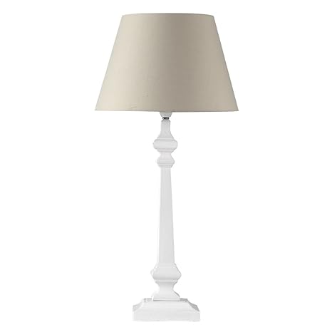 wooden candlestick lamp base