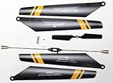 Double Horse 9101 Replacement Parts Kit, Blades, Blade Grips, Tail Rotor, Balance bar (BLACK)