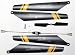 Double Horse 9101 Replacement Parts Kit, Blades, Blade Grips, Tail Rotor, Balance bar (BLACK)