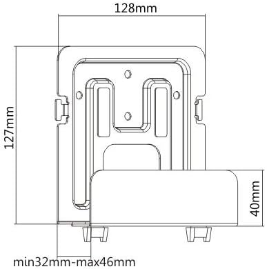 Game Console Such As Apple TV Mount Plus MP-APM-06-02 Streaming 