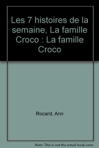  Les  7 histoires de la semaine