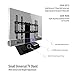 Aeon Stands and Mounts Small TV Stand with Swivel and Height Adjustment for 23 to 50-Inch TVs