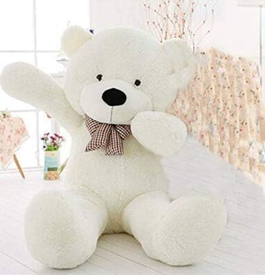 oso de peluche blanco grande