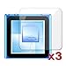 Screen Protector for Apple iPod Nano 6th Generation -3 Pack
