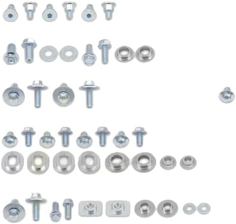Bolt Motorcycle Hardware (YAM-1010020) Full Plastics Fastener Kit