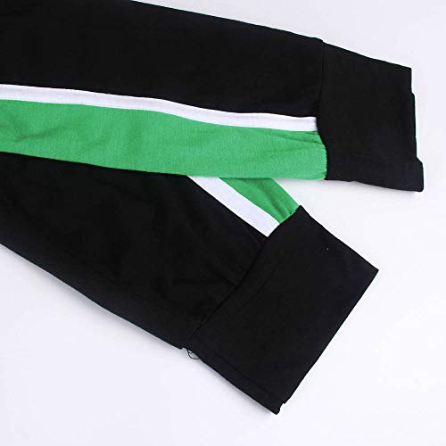 Dreamyth-Winter 2Pcs Women Tracksuit Sweatshirt Pants Sets Sport Long Sleeve Wear Casual Suit (Green, S)