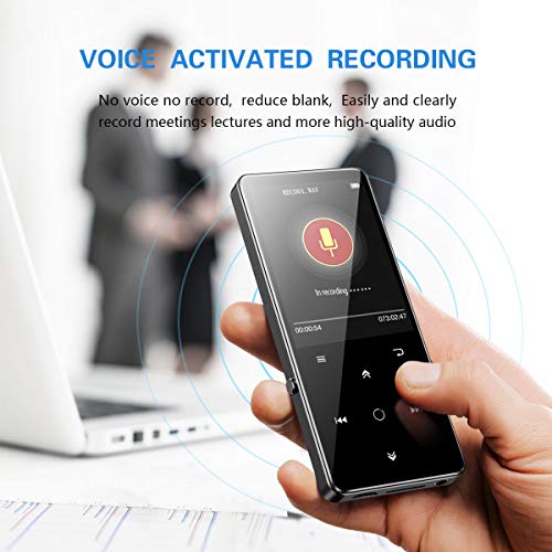 32GB MP3 Player with Bluetooth， DONEST Music Player with 2.4" Screen