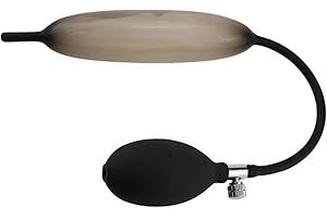 Inflatable Penis Plug Urethral Dilators Silicone Penis Plug Pump Male Sounds Dilator for Adult Men Sex Toys Black