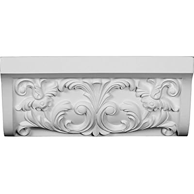 Ekena Millwork MDB06X06EM 5 H x 6 1/8" P x 13 7/8" L Emery Moulding Coupling, Factory Primed White