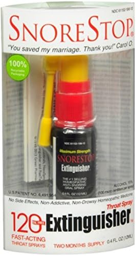 SnoreStop Extinguisher Throat Spray 0.6 oz (Pack of 3)
