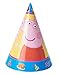 American Greetings Peppa Pig Party Hats, 8-Count