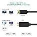 UGREEN 4K Displayport to HDMI Cable Uni-Directional UHD DP to HDMI Connector Video Display Cord for HDTV Monitor Projector Computer 6FT