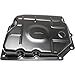 Evan-Fischer Transmission Oil Pan Steel Black 13-Bolt Hole compatible with 07-10 Chrysler 300 / Dodge Charger Dakota Ram 1500 42RLE Transmission