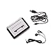 HDE Tape-to-MP3 Retro Cassette Player USB Portable Tape Deck Capture MP3 Audio via USB Includes Headphones and Software