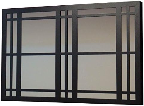 Mariano Metal Decor WA-3002-M-BRZ Windows Cocoa Spice Bronze Metal Mirror/Wall Decor Art