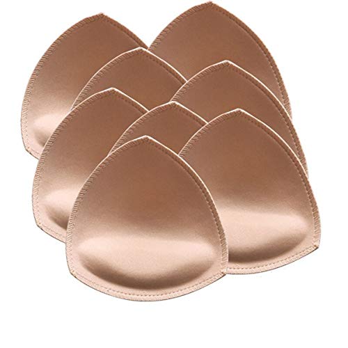 Bra Pads Inserts 4 Pair, Women's Breathable Comfortable Sport Bathing Suit Bra Pads by Alrigon - Thumbnail 5