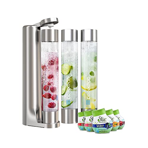 Fizzpod Soda Maker Home Soda Carbonation Fizzy Bubbly Drink Machine