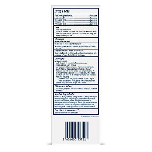 cerave moisturizer with spf ingredients