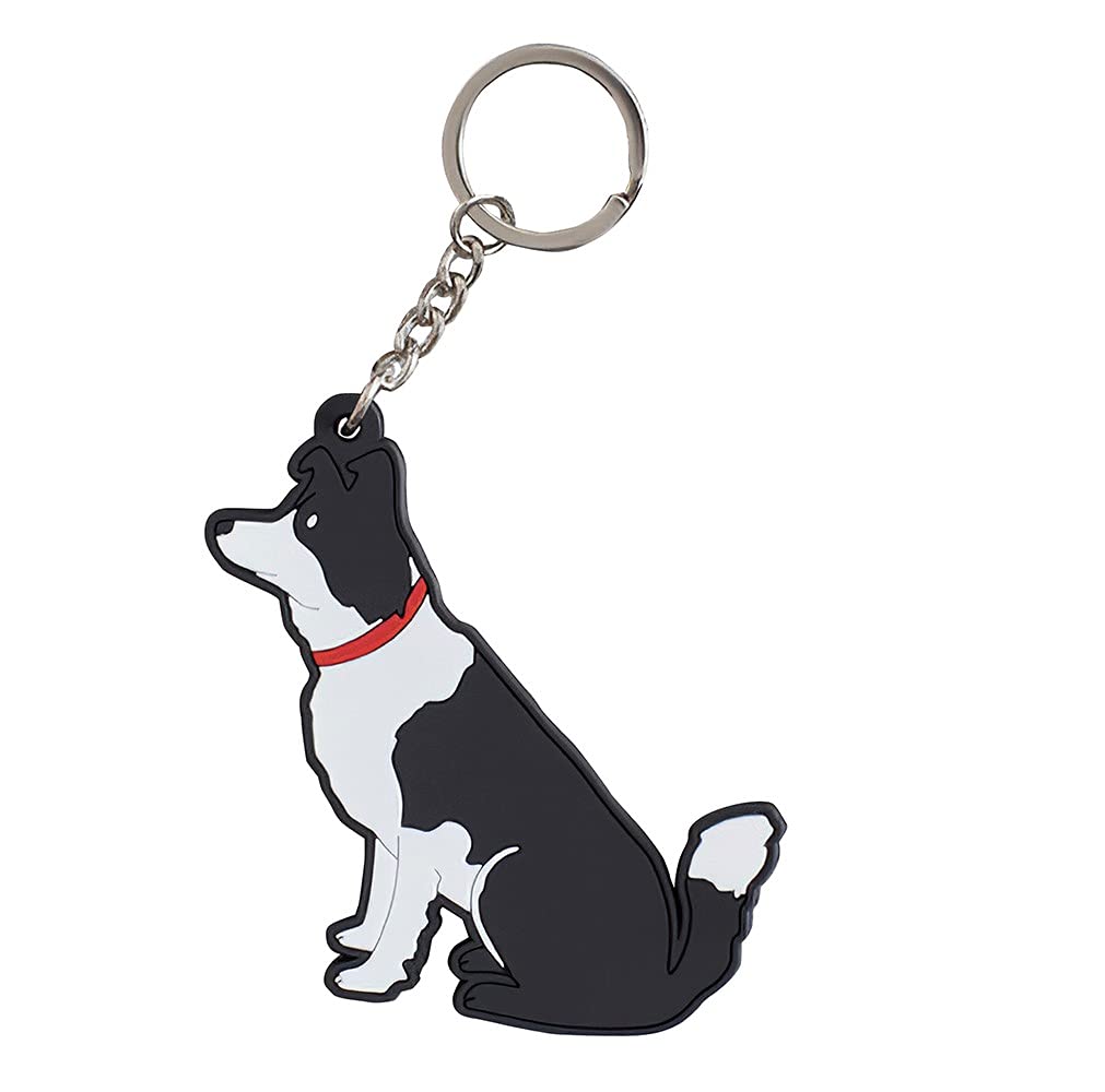 Sweet William Border Collie Keyring
