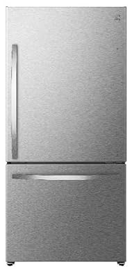 Kenmore 31" Bottom Freezer Refrigerator - Ice Maker, Adjustable Shelving, Crispers Drawers, LED Lighting, ENERGY STAR Certified, 22.3 cu. ft. Capacity, Fingerprint Resistant Stainless Steel