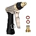 Crenova Hose Nozzle, Spray Nozzle High Pressure Water Gun with Easy Flow Control Setting and Ergonomic Trigger for Plant Watering, Deck or Sidewalk Cleaning