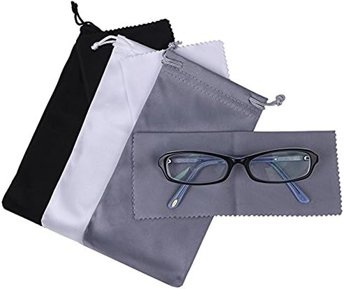 Mini Skater Pack Sunglasses Pouch with Cleaning Cloth Drawstring