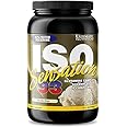 Ultimate Nutrition Iso Sensation 93 with Glutamine, Whey Protein Isolate Powder, 30 Grams of Protein, Low Carb Protein Shakes, Keto Friendly, 2 Pounds, Vanilla Bean Flavoured