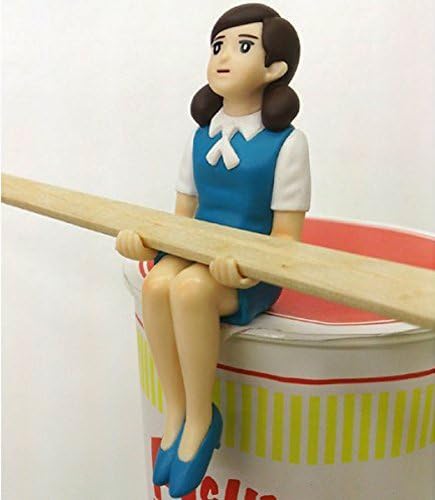 Amazon コップのフチ子 カップラーメンのフチ子 ブルー フィギュア ドール 通販