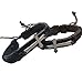 lancy's jewelry Black and Brown Adjustable Leather Cross Bracelets for Men Women Adjuatable Bracelets Engraved Payer on the Cross in English (2PCS)