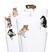 Kitan Club Putitto Shiba Inu Dog Cup Toy - Blind Box Includes 1 of 8 Collectable Figurines - Hangs on Thin, Flat Edges - Authentic Japanese Design - Made from Durable Plastic, Premium Quality