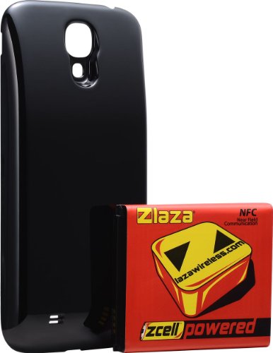 Laza Zcell Samsung Galaxy S4 5200mAh Extended Battery With NFC + Back Cover (Compatible with ALL Samsung Galaxy S4 Models. Samsung Galaxy S IV, Sprint, AT&T, T-Mobile, US Cellular, Verizon, Cricket, Boost, Virgin and All International Models) Black Laza Zcell Samsung Galaxy S4 5200mAh Extended Battery With NFC + Back Cover (Compatible with ALL Samsung Galaxy S4 Models. Samsung Galaxy S IV, Sprint, AT&T, T-Mobile, US Cellular, Verizon, Cricket, Boost, Virgin and All International Models) Black
