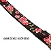 USA Gear TrueSHOT Neck Strap Neoprene Camera Straps - Padded Camera Strap, Accessory Pocket, and Quick Release Buckles - Compatible with Canon, Nikon, Sony and More DSLR and Mirrorless Cameras Floral