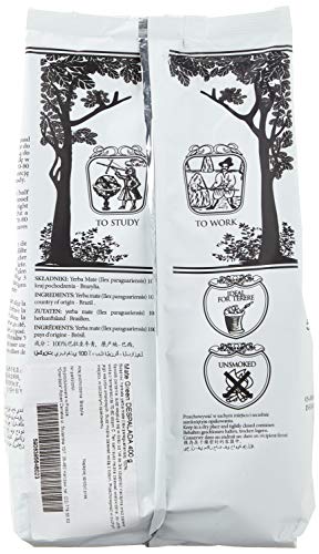 Mate Green 12166 Yerba Mate Trinkset mit laubwechselndem, organischem Yerba Mate Green handgefertigtem Original Calabaza… – Bild 4