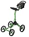 Bag Boy Golf Quad XL 4 Wheel Push Cart (Lime/White, )