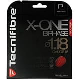thumbnail image 2 of Tecnifibre X-One Biphase 16/1.30 String Set Red 2 of 11
