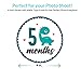 Baby Monthly Milestone Onesie Stickers by Harperlynn (16 Stickers - Dinosaur) - Newborn Photo Prop for Pictures - Great Gift for Parents of Happy Infant Boy or Girl - 4