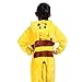 SSJ Kigurumi Pikachu Style Costume [Yellow for Kids] Pajamas (110cm_43.29in_H33.46-41.33inch, Yellow)