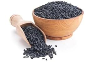 Natural Organic Kale Til Quality Raw Kale Til Black Sesame Seeds Black Sesame Seeds Kale Til for Pooja (Pack of 100 Grams) Al