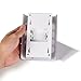 Motion Sensor Lights, LBell Stick Anywhere Battery Powered LED Wall Sconce for Walkway Hallway Stairs Kitchen Bathroom Bedroom