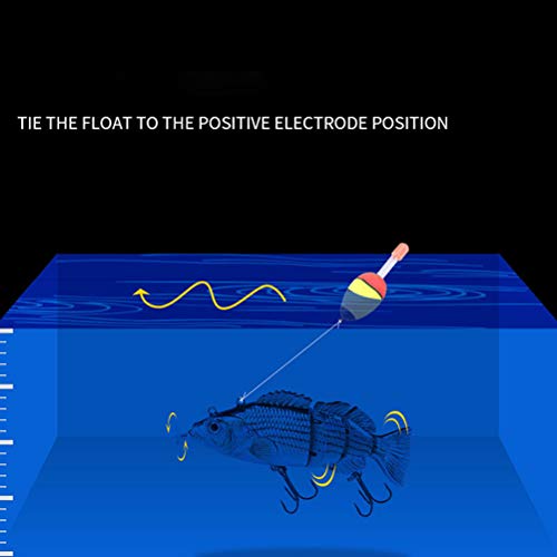 Kangmeile Elektrischer Angelköder, Angelköder Roboterschwimmen - Auto Electric Lure Bait Wobbler Für 4-teilige… – Bild 5