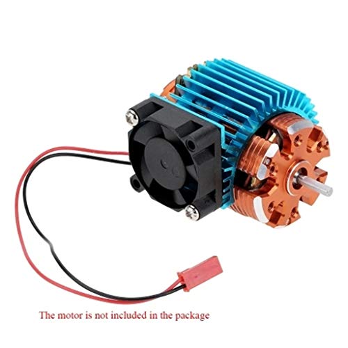 GOVOW-Tech 7014 Motor Heat Sink with Cooling Fan for 1/10 HSP RC Car 540/550 3650 Motor Thi