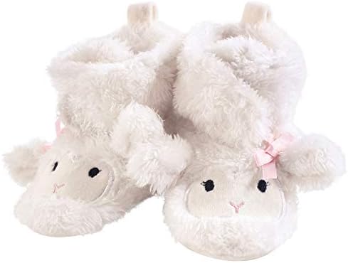Hudson Child Unisex Cozy Fleece and Sherpa Booties