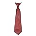 Boys Neckties Formal Wear Pre-Tied Polyester Necktie Set Elastic Neck Strap Tie Set of 5, St3, One Size