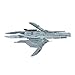 Metal Earth 3D Model Kits - Dark Horse Mass Effect Set of 4 - Turian Cruiser - SX3 Alliance Fighter - Alliance Cruiser - SR2 Normandy
